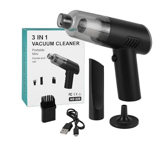 Powerful 3-in-1 Vacuum Cleaner for Car & Home