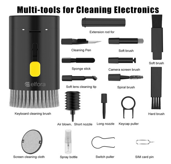 20 in 1 electronic cleaning kit